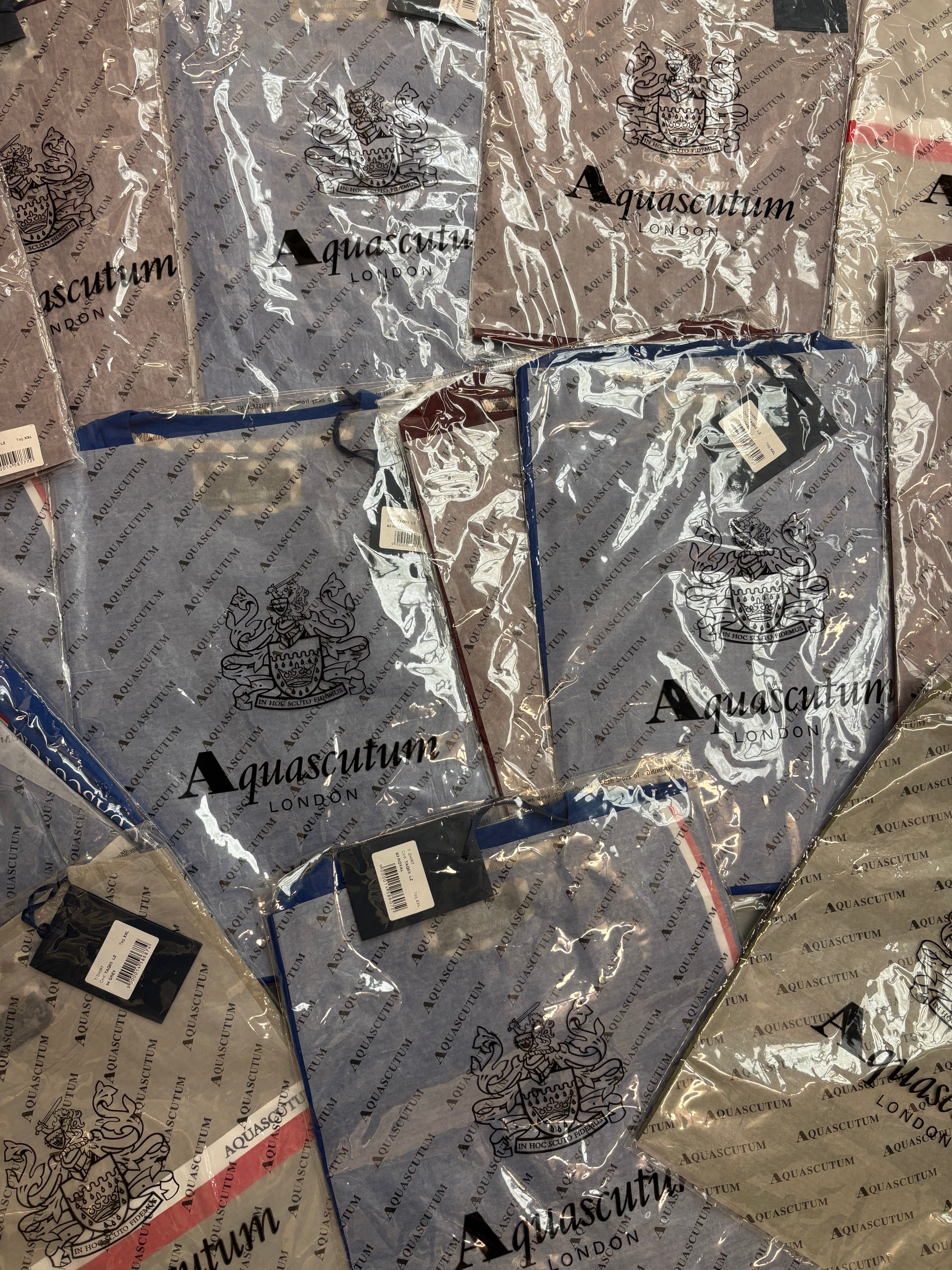 Aquascutum T-Shirt Bundle — 10 Units
