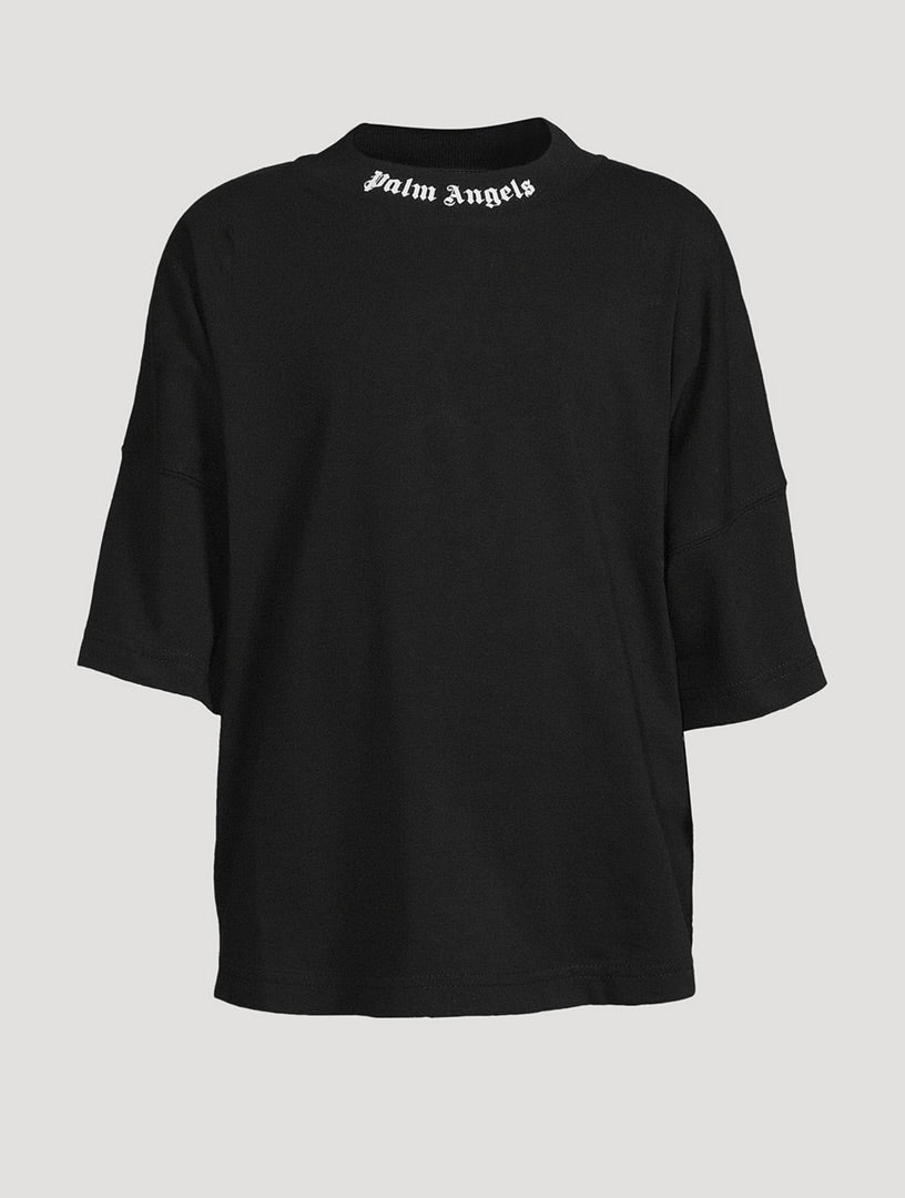 Palm Angels Oversized Logo T-shirt Black/White