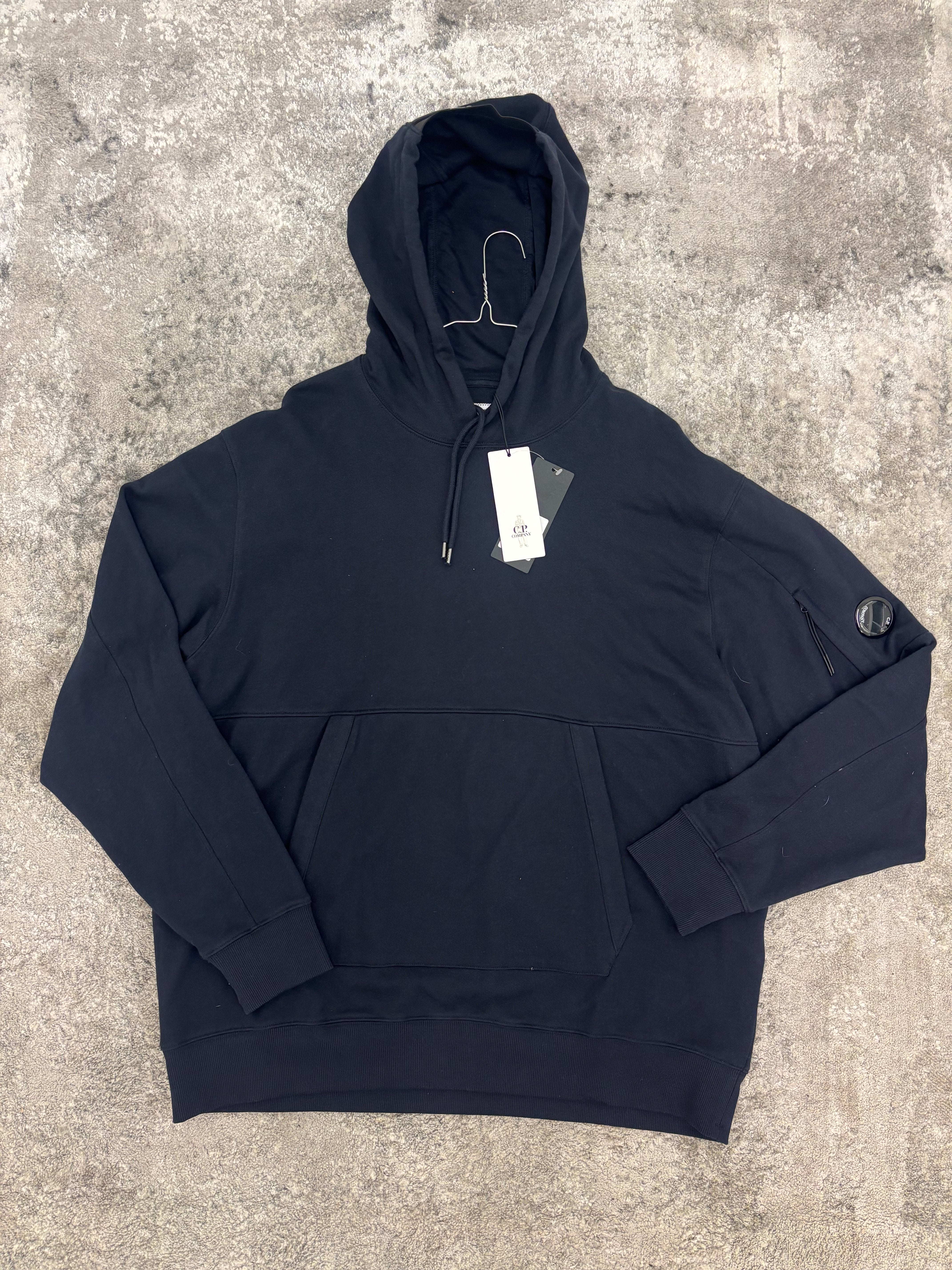 C.P. Company Micro Lens Hoodie Navy