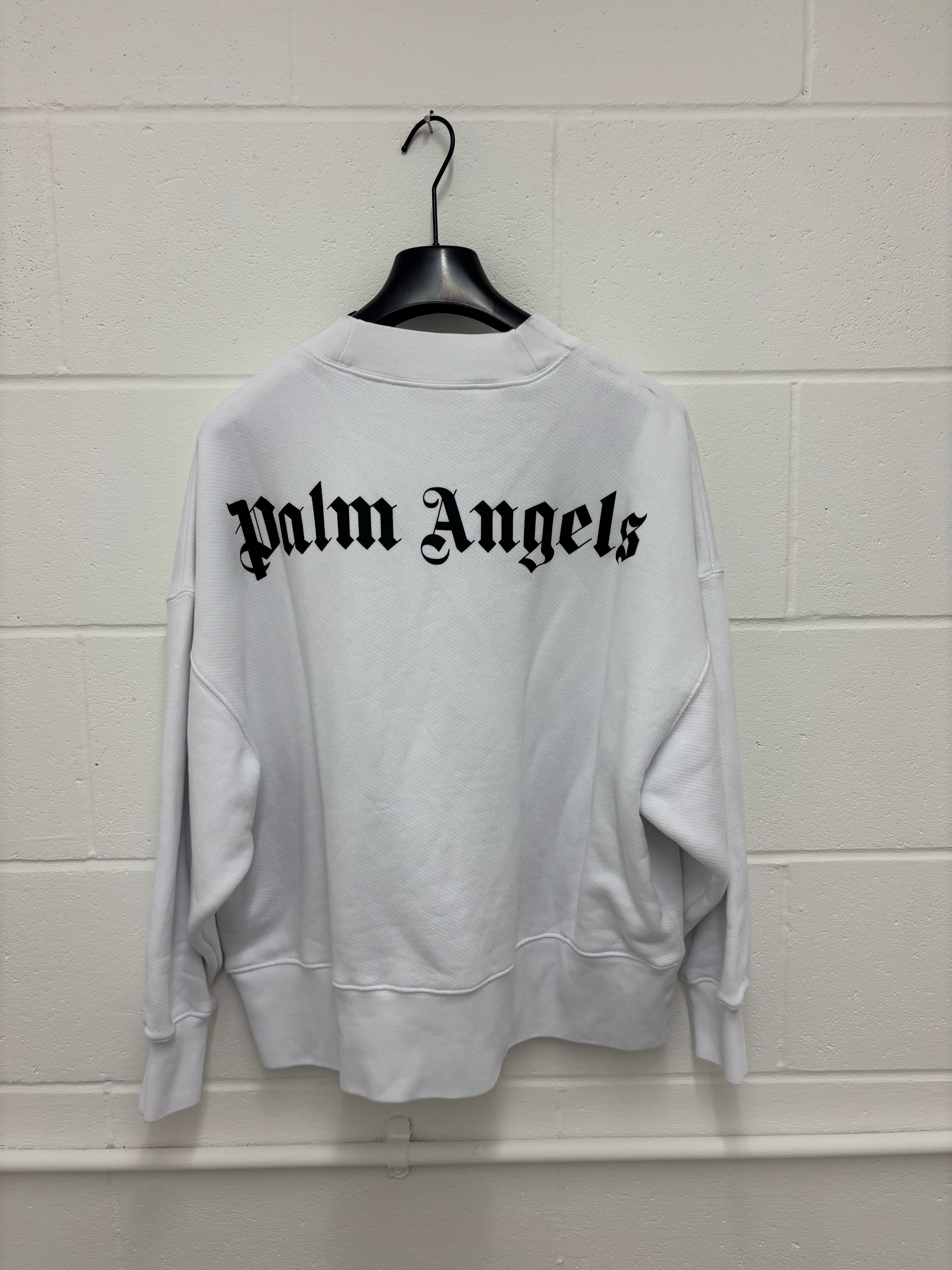 Palm Angels Classic Logo Crew Neck