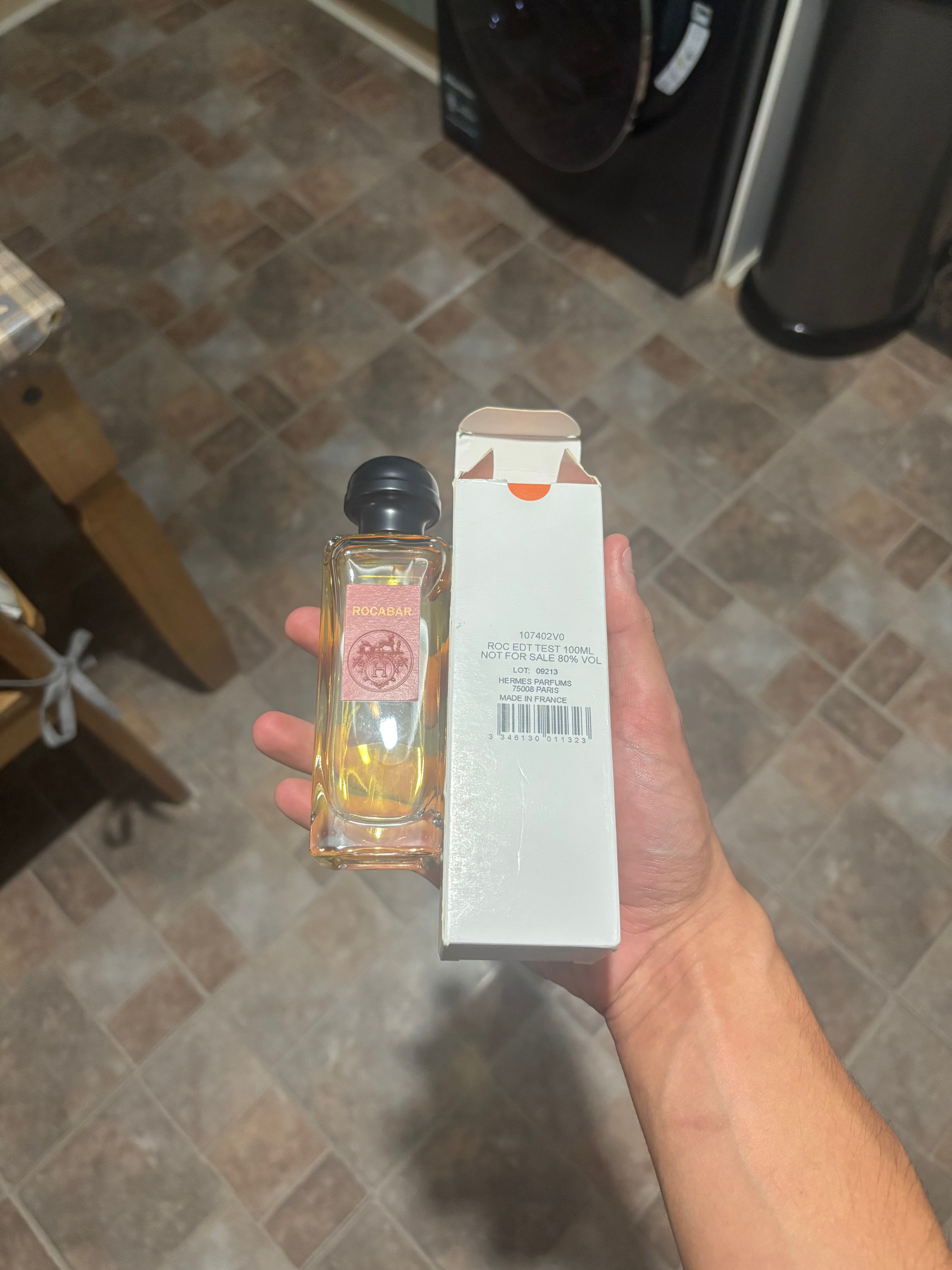 Hermes Rocabar EDT 100ML (Tester Box)