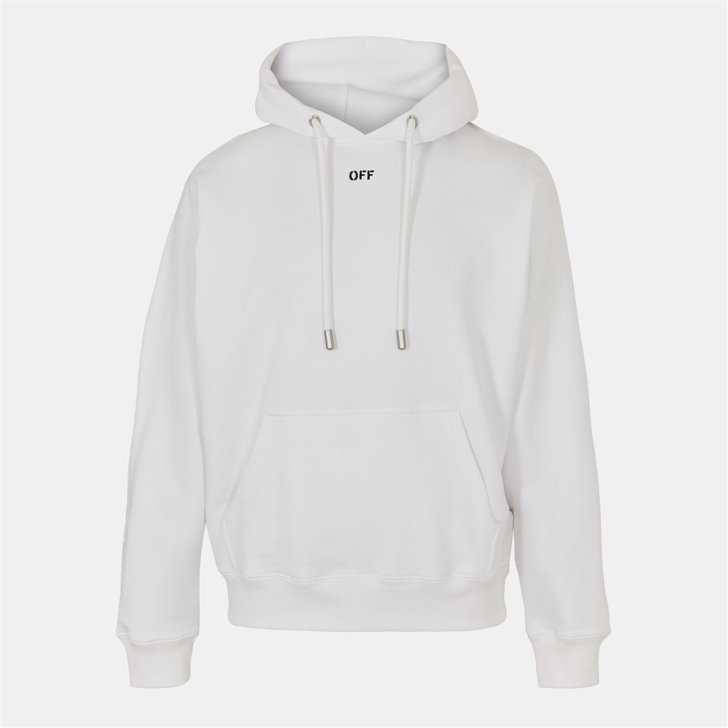 Off White Off Stamp Hoodie White/Black