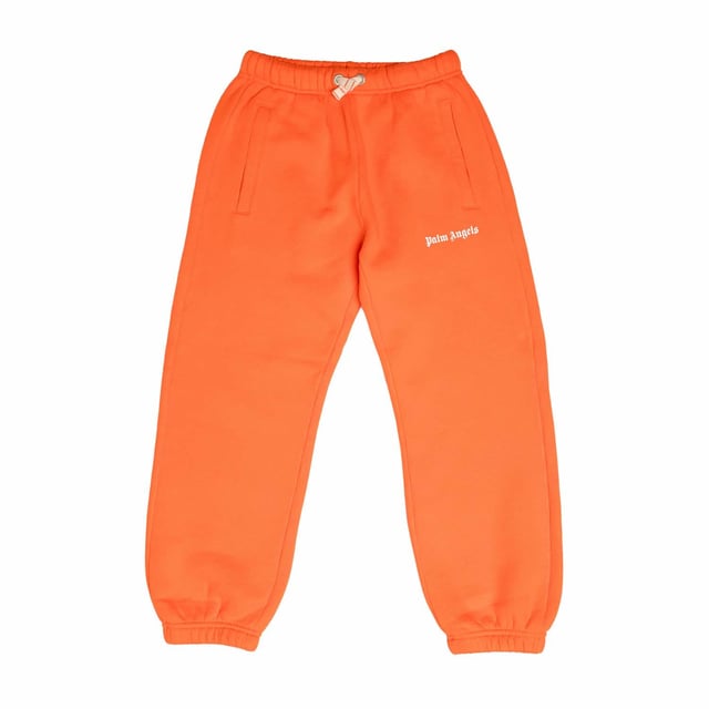 Palm Angels Logo Sweatpants Orange/White