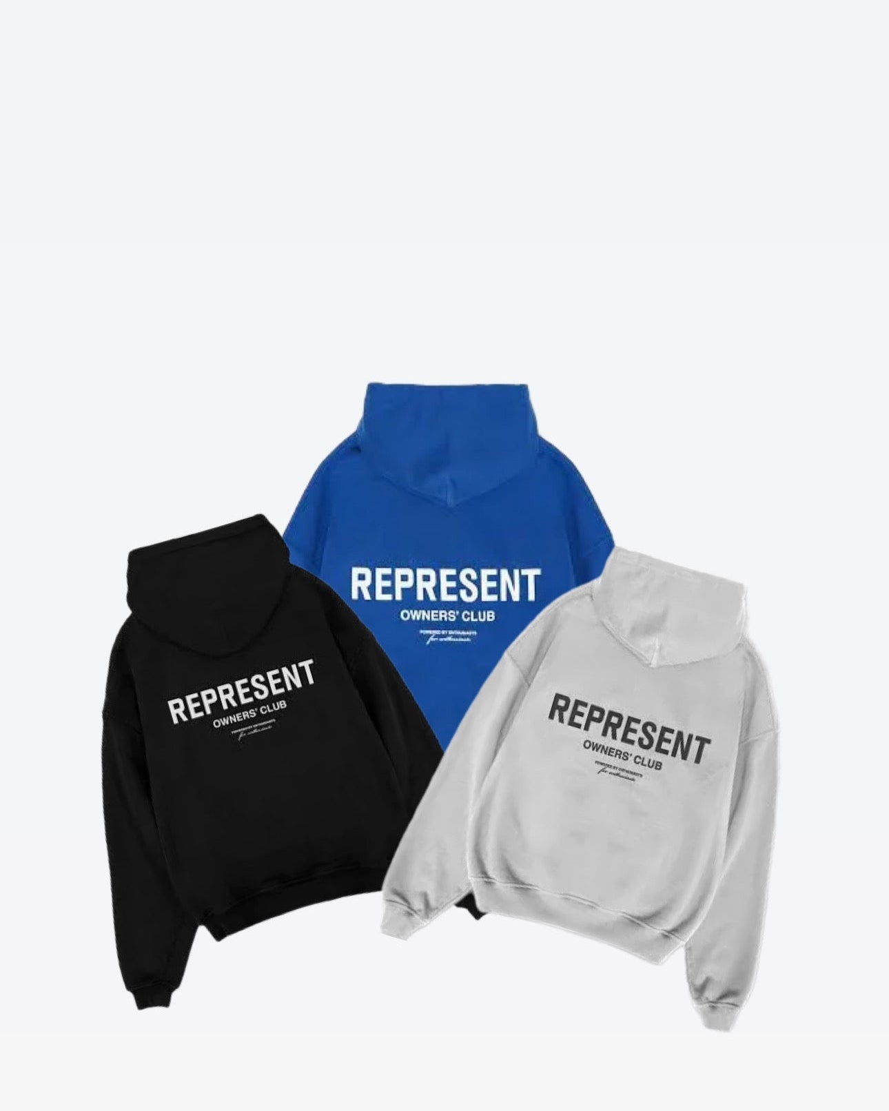 4 Piece Represent Hoodie Bundle